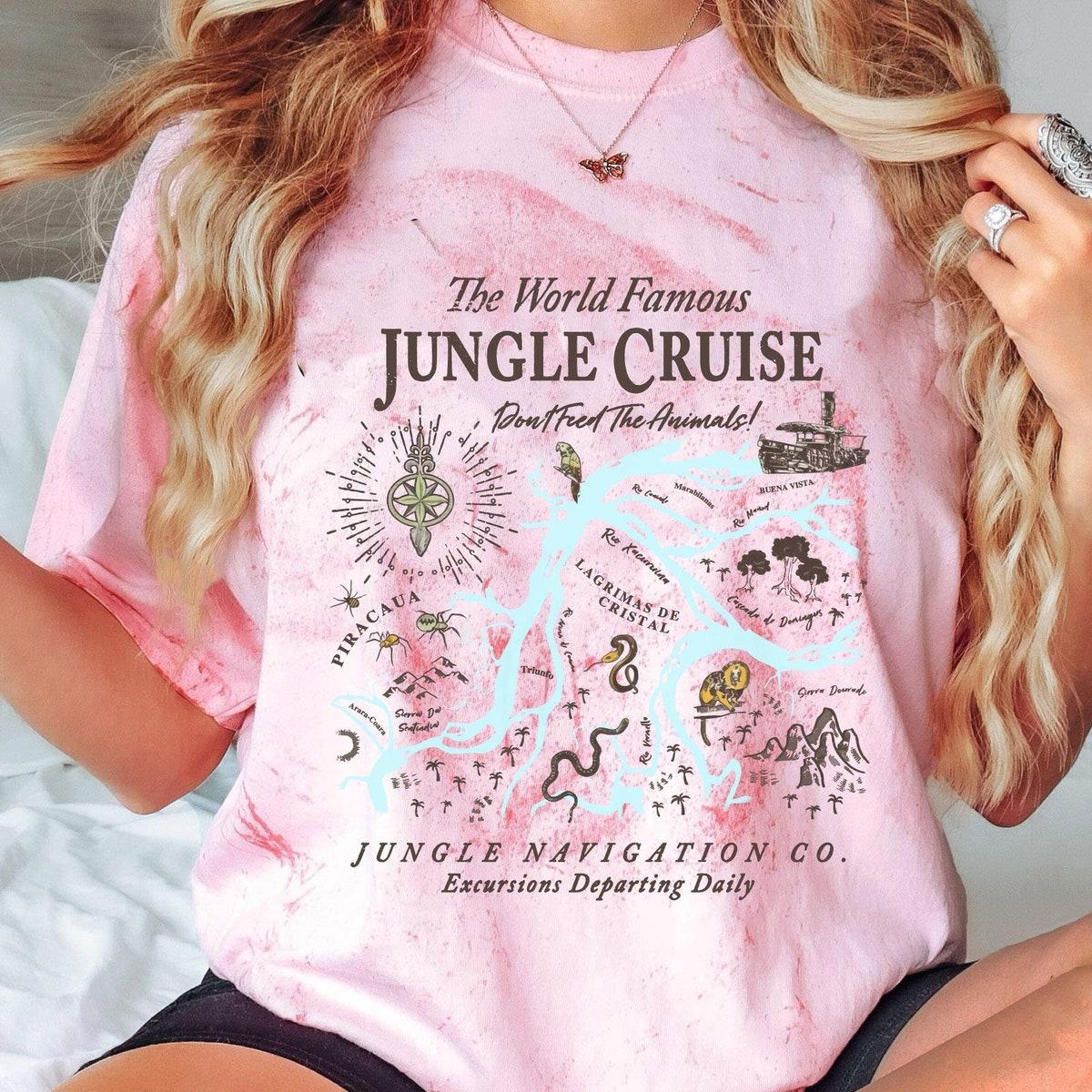 Disney Jungle Cruise World Famous Excursions Departing Daily Blast Shirt 3