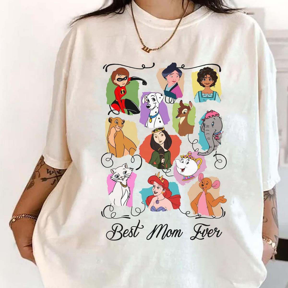 Disney Mama Group Best Mom Ever Shirt 2