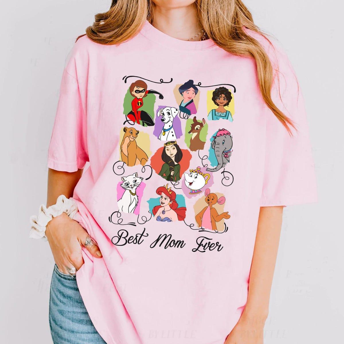 Disney Mama Group Best Mom Ever Shirt 4