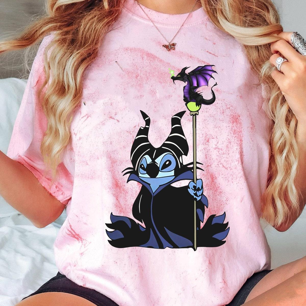 Disney Stitch Cosplay Maleficent Blast Shirt 3