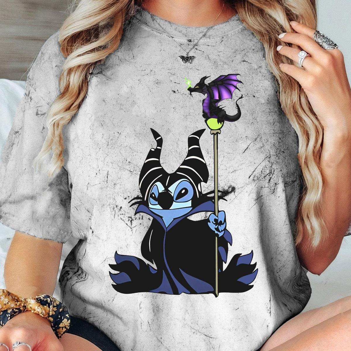 Disney Stitch Cosplay Maleficent Blast Shirt 4