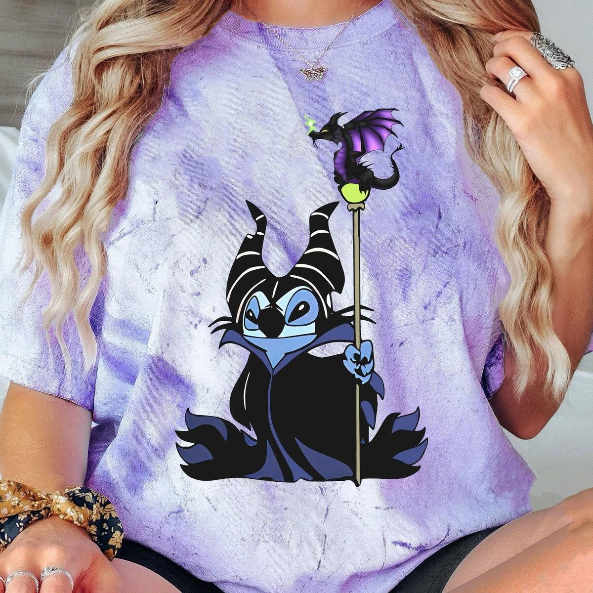 Disney Stitch Cosplay Maleficent Blast Shirt 6