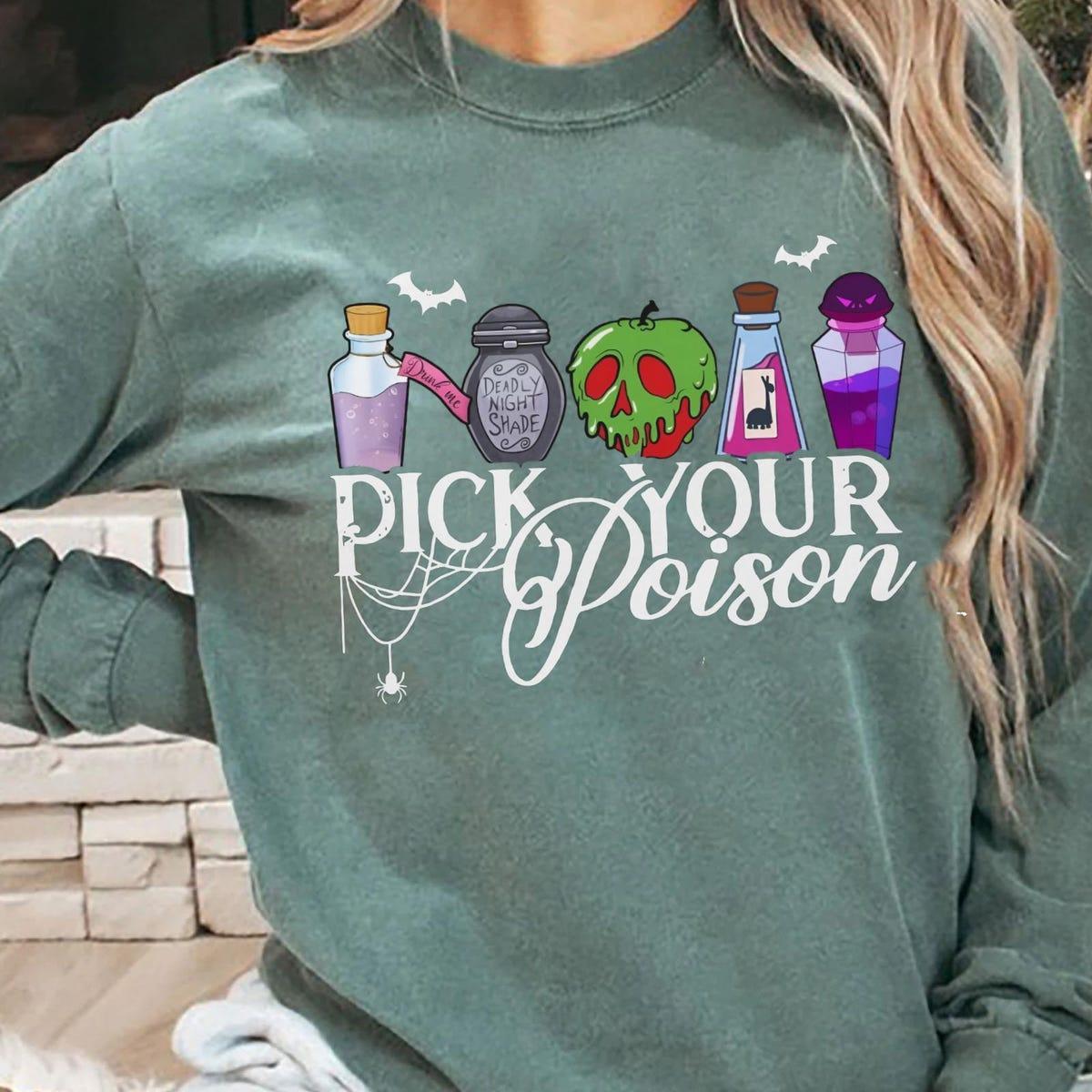 Disney Villains Pick Your Poison Shirt 3