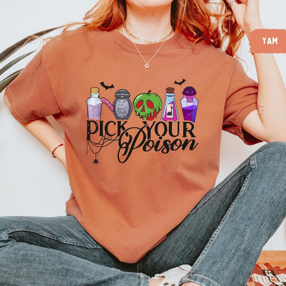 Disney Villains Pick Your Poison Shirt 6