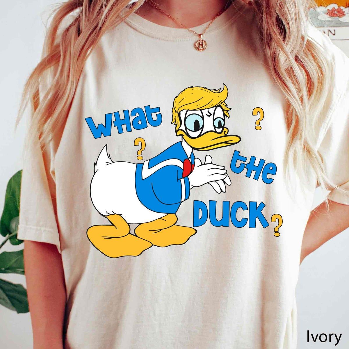 Donald Duck President 2024 What The Duck President Election Shirt 1