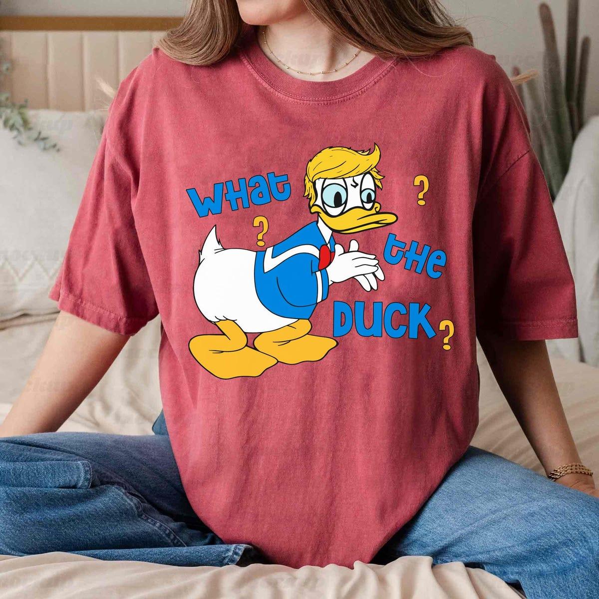 Donald Duck President 2024 What The Duck President Election Shirt 2