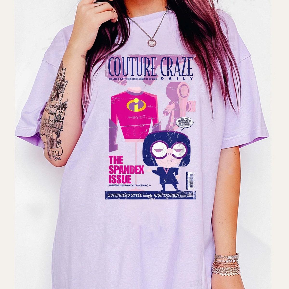 Edna Mode Magazine Cover Couture Craze The Spandex Issue Shirt 1