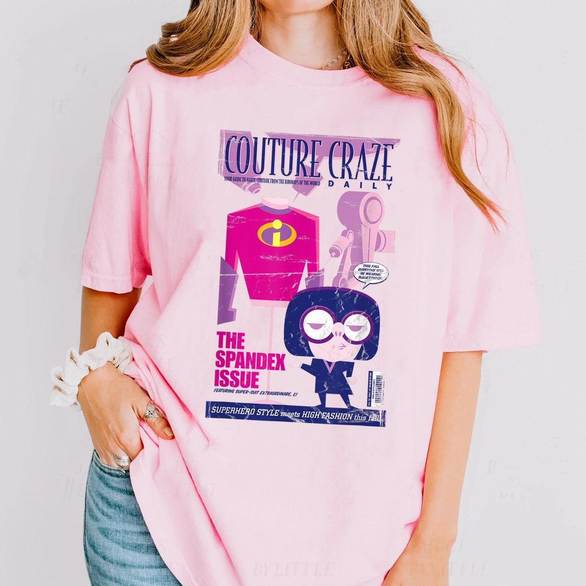 Edna Mode Magazine Cover Couture Craze The Spandex Issue Shirt 4