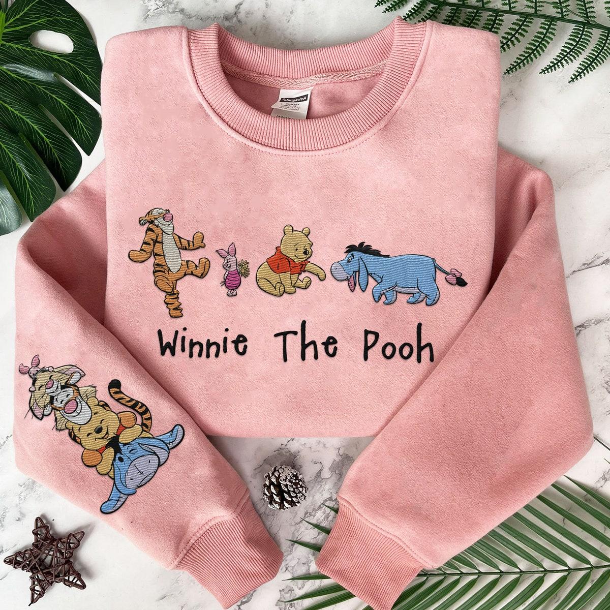 Embroidered Disney Winnie The Pooh Sweatshirt 3