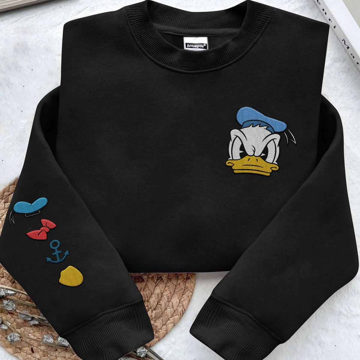 Embroidered Donald Duck 90th Anniversary Sweatshirt 2