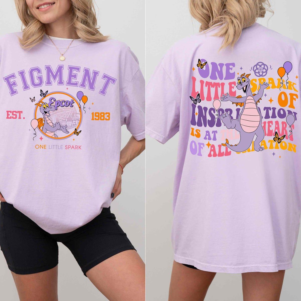 Figment Dragon One Little Spark Inspiration Is At The Heart Shirt 1