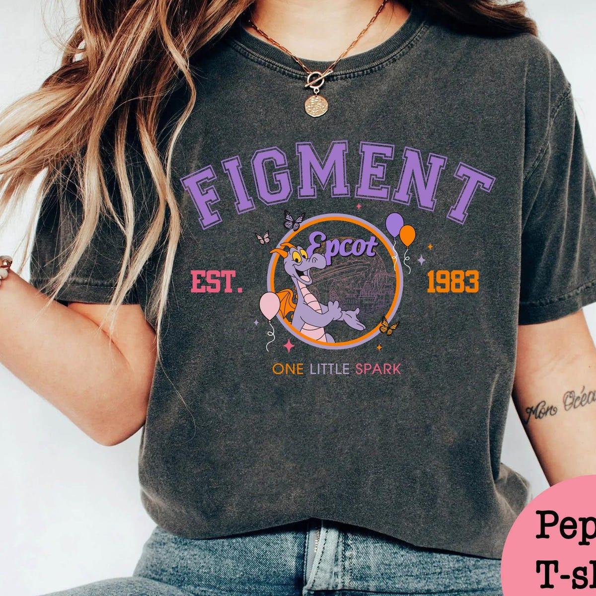 Figment Dragon One Little Spark Inspiration Is At The Heart Shirt 5