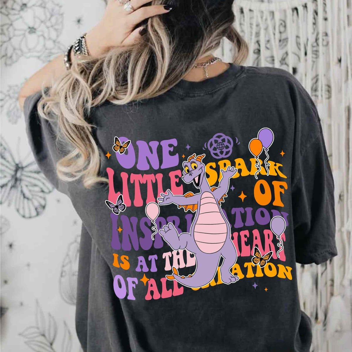 Figment Dragon One Little Spark Inspiration Is At The Heart Shirt 6