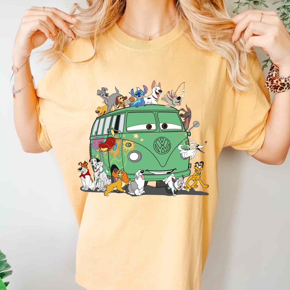 Fillmore Car With Disney Dog Peace Shirt 5