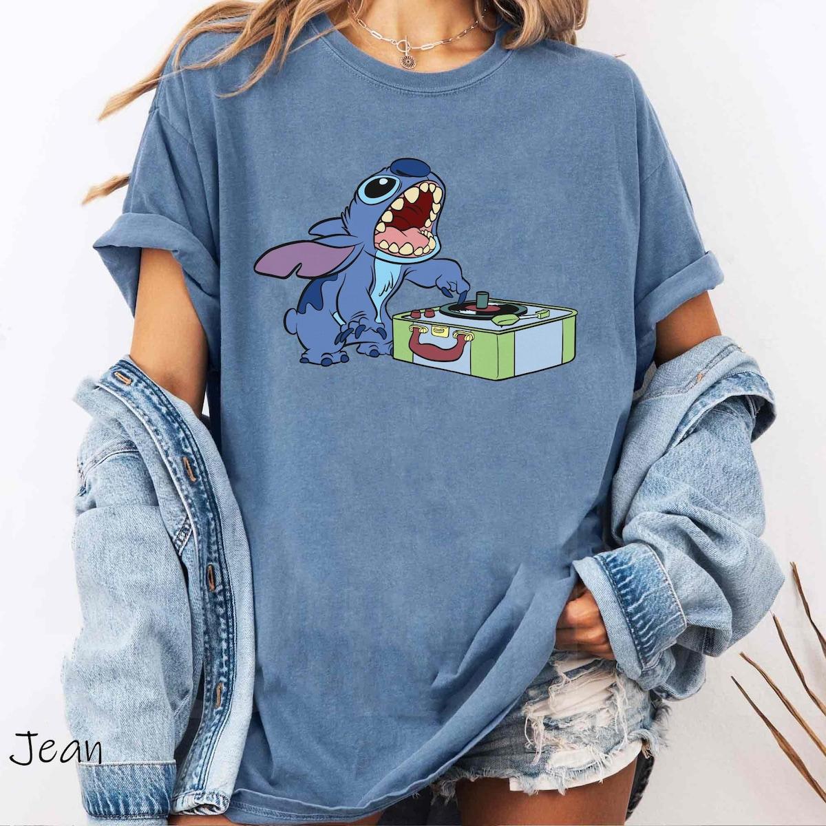 Funny Dj Lilo And Stitch Disney Shirt 2