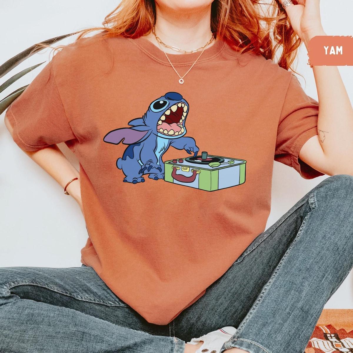 Funny Dj Lilo And Stitch Disney Shirt 3