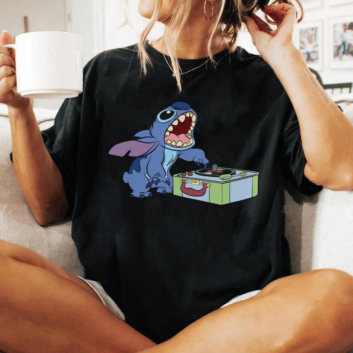 Funny Dj Lilo And Stitch Disney Shirt 4