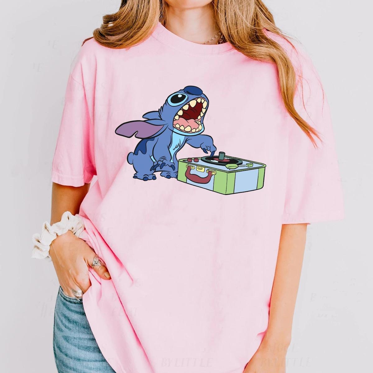 Funny Dj Lilo And Stitch Disney Shirt 5