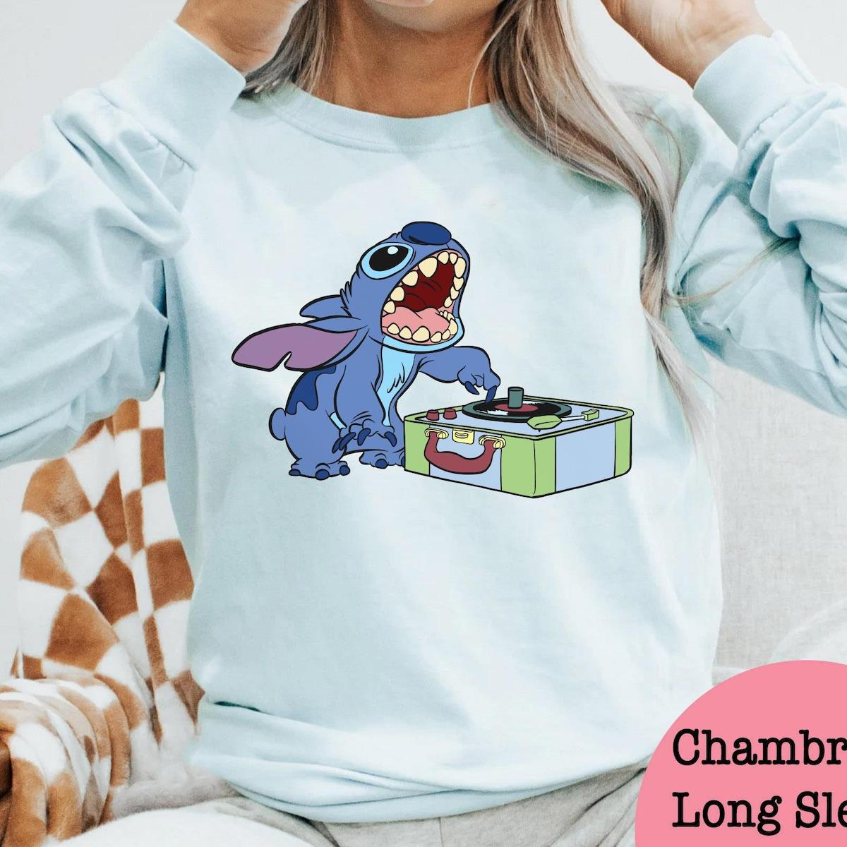 Funny Dj Lilo And Stitch Disney Shirt 6