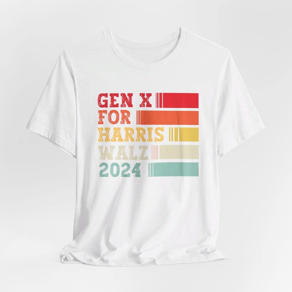 Gen X For Harris Walz Kamala Harris Shirt 4