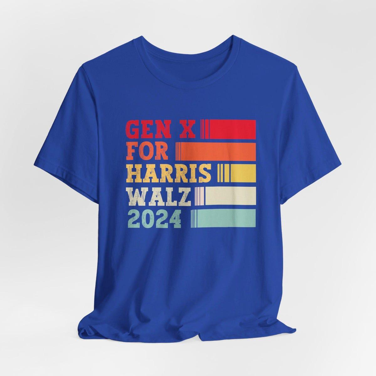 Gen X For Harris Walz Kamala Harris Shirt 7