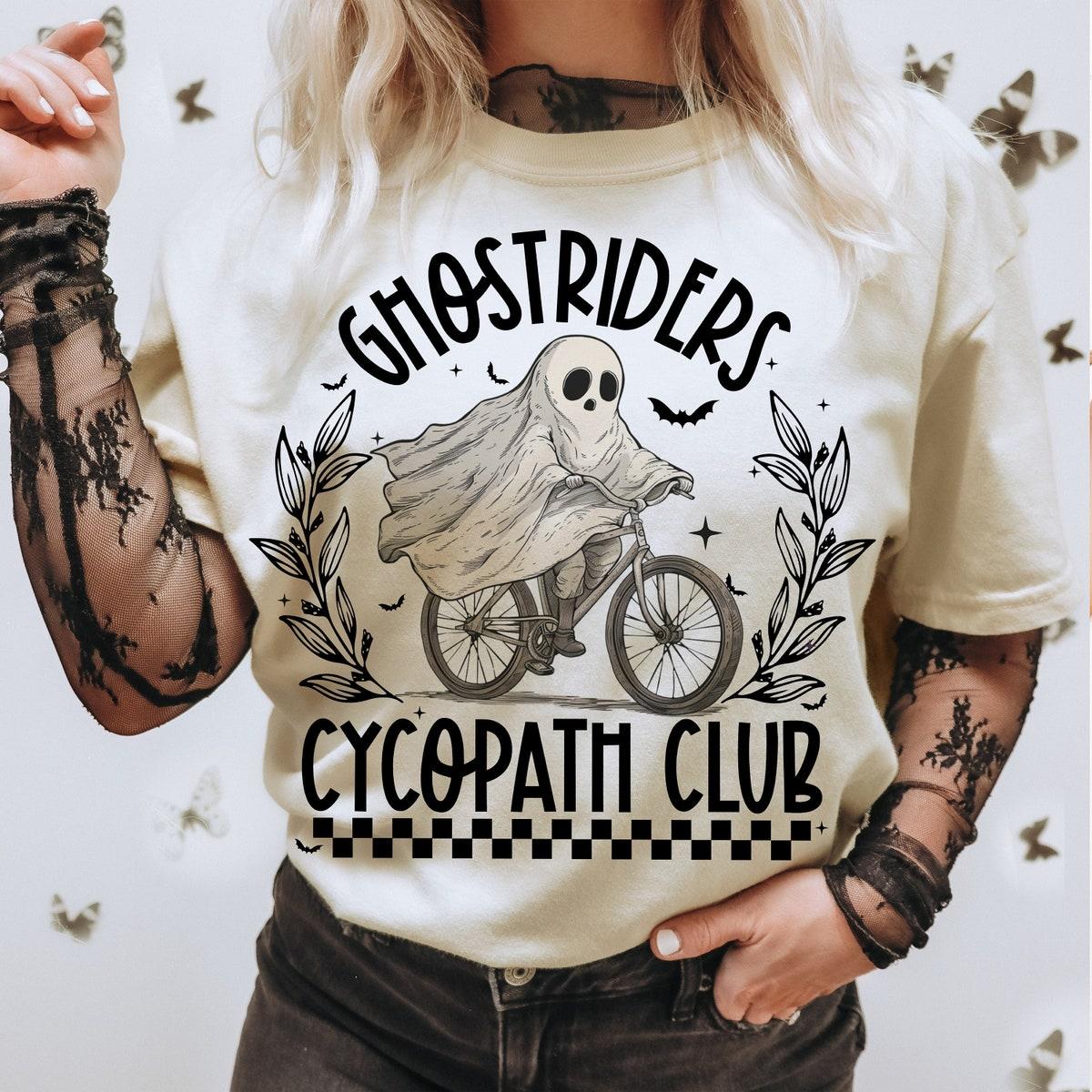 Ghostriders Cycopath Club Halloween Shirt 1