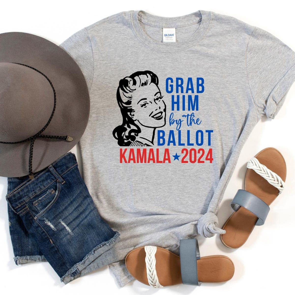 Grab Him By The Ballo Kamala Harris Shirt 3