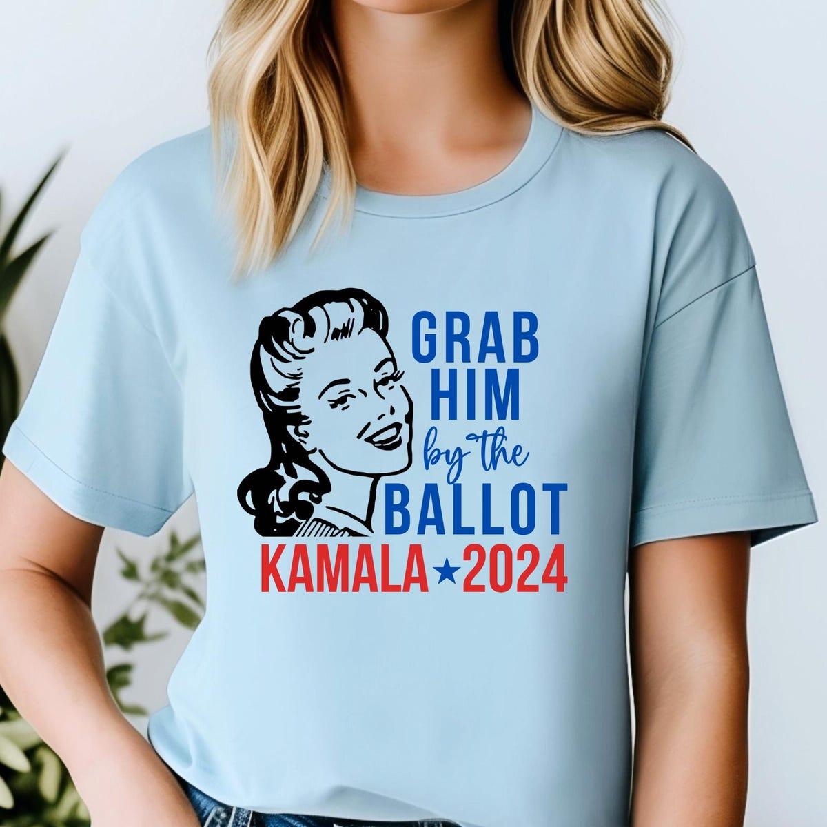 Grab Him By The Ballo Kamala Harris Shirt 4