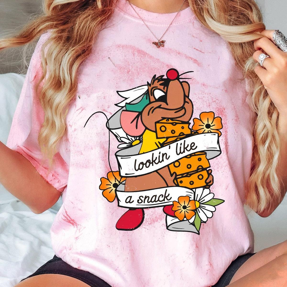 Gus Mouse Lookin' Like A Snack Blast Disney Cindrella Shirt 1