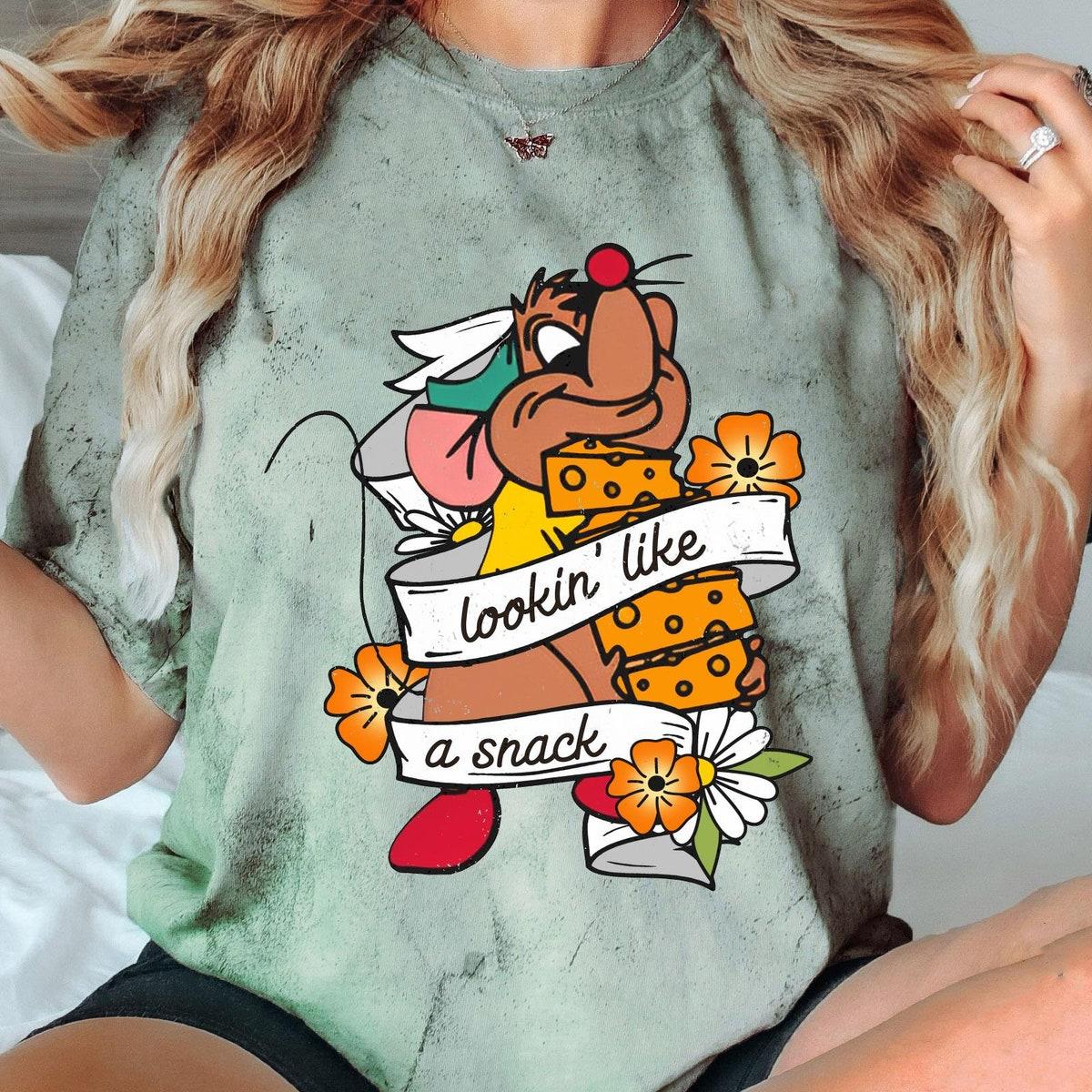 Gus Mouse Lookin' Like A Snack Blast Disney Cindrella Shirt 2