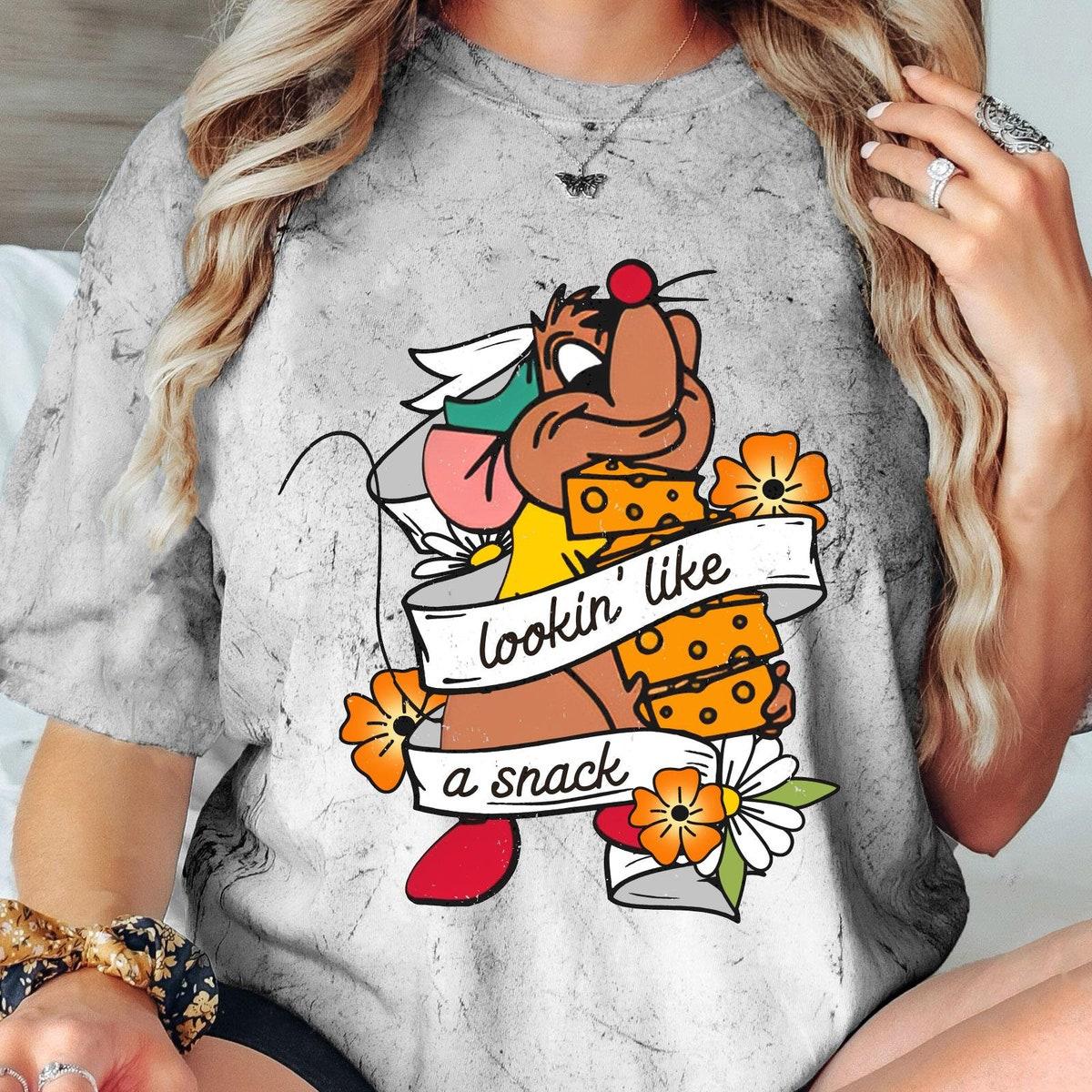 Gus Mouse Lookin' Like A Snack Blast Disney Cindrella Shirt 3