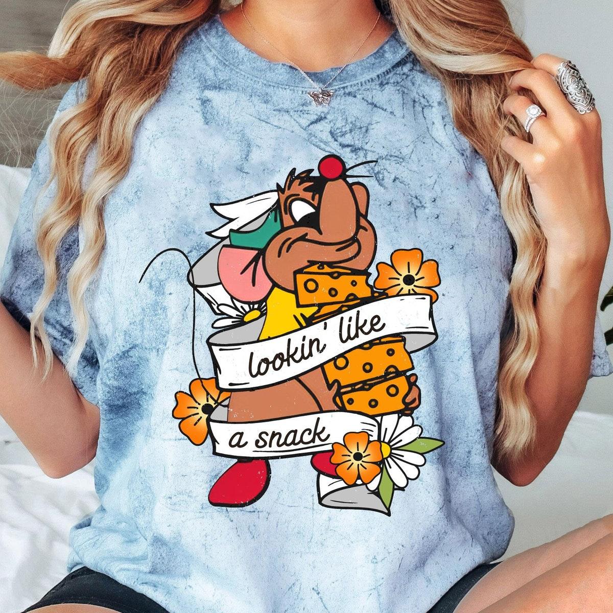 Gus Mouse Lookin' Like A Snack Blast Disney Cindrella Shirt 4