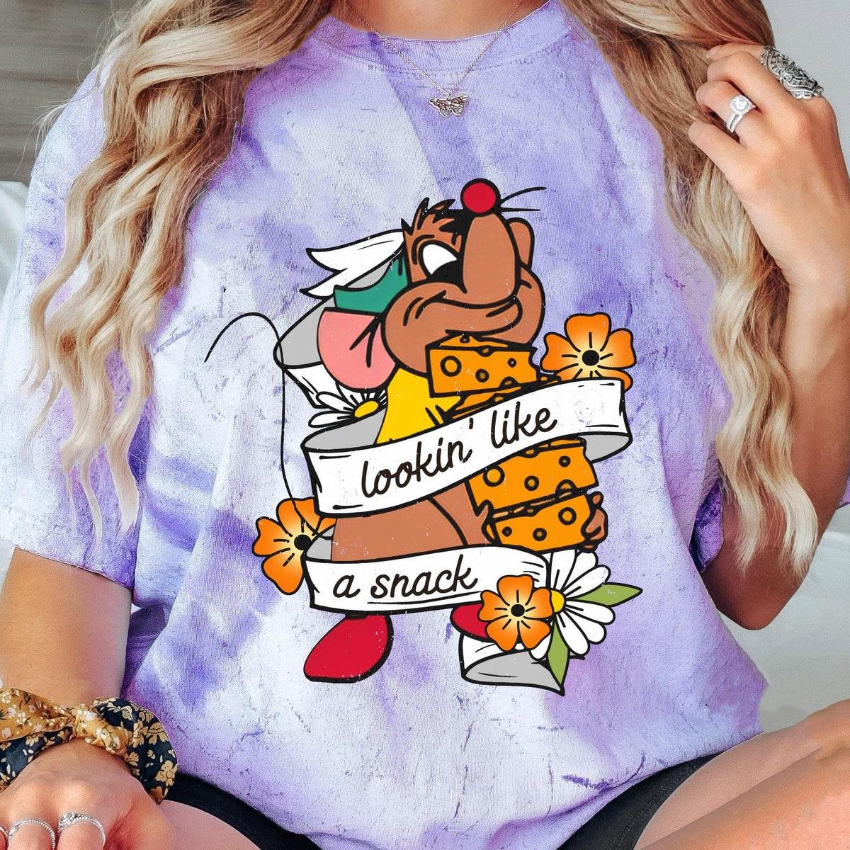 Gus Mouse Lookin' Like A Snack Blast Disney Cindrella Shirt 5