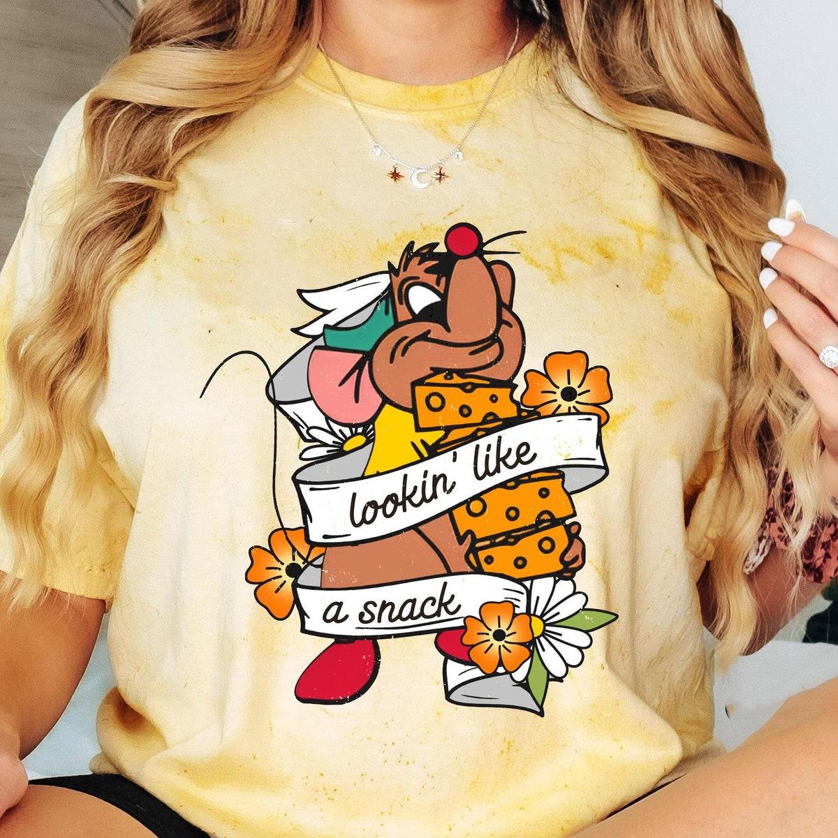 Gus Mouse Lookin' Like A Snack Blast Disney Cindrella Shirt 6