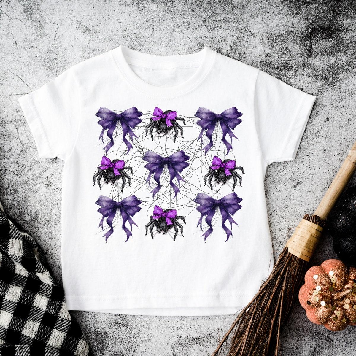 Halloween Coquette And Spider Shirt 1