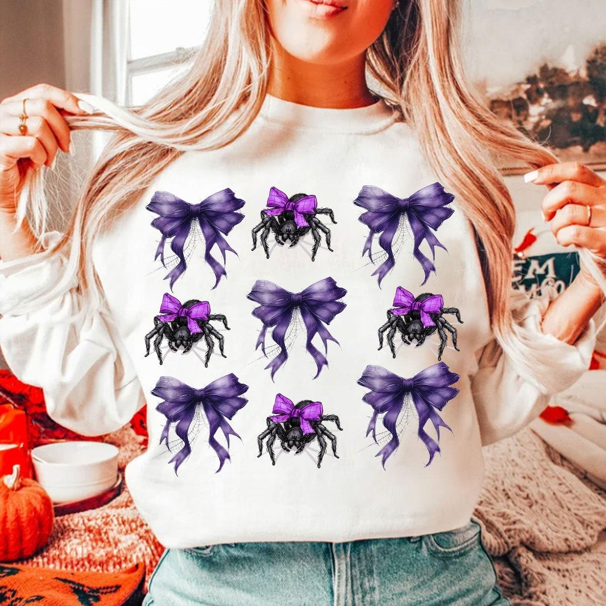 Halloween Coquette And Spider Shirt 2