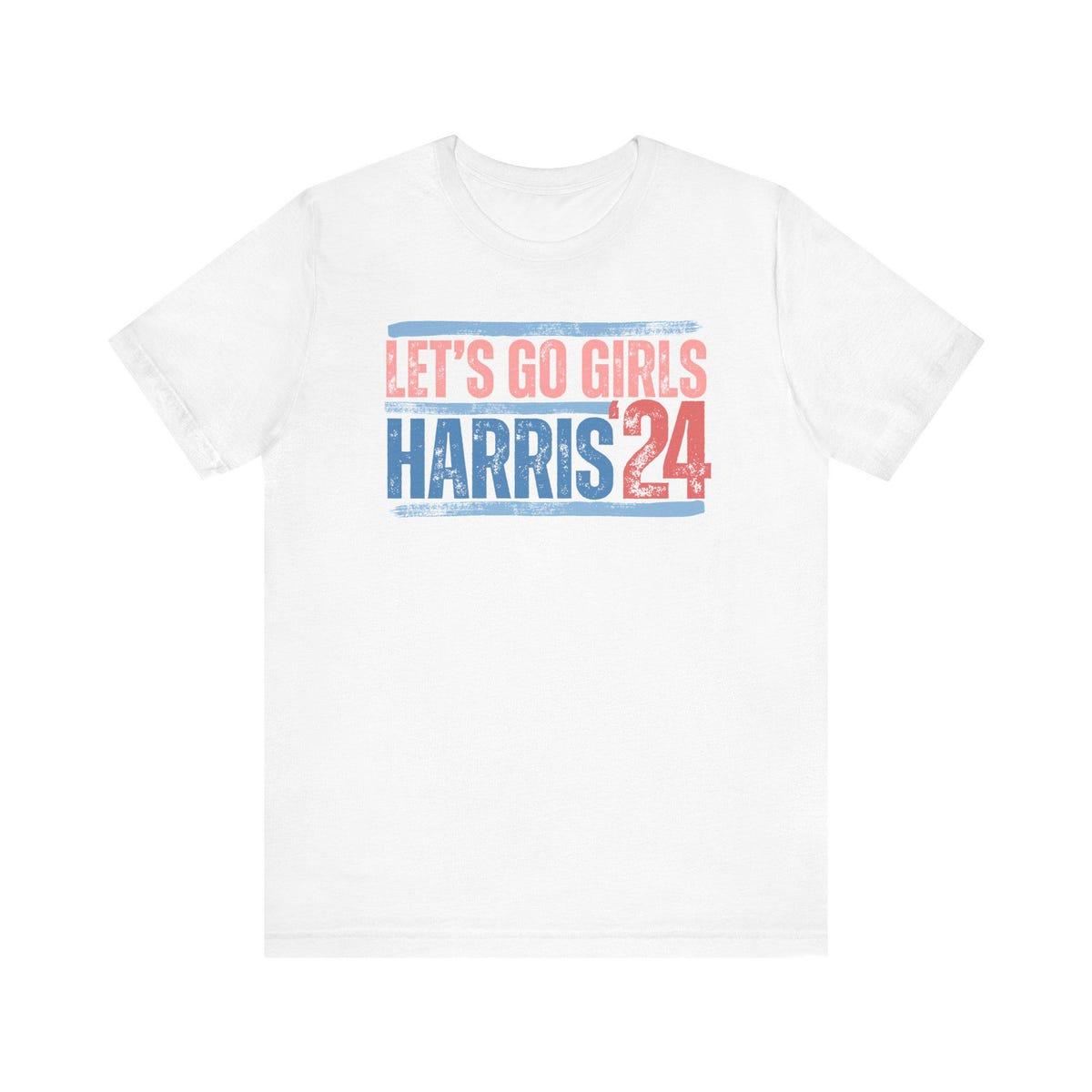 Harris 24 Lets Go Girls Election Shirt 4