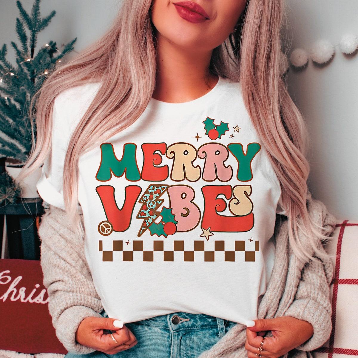 Holly Jolly Vibes Christmas Season Sweatshirts 3