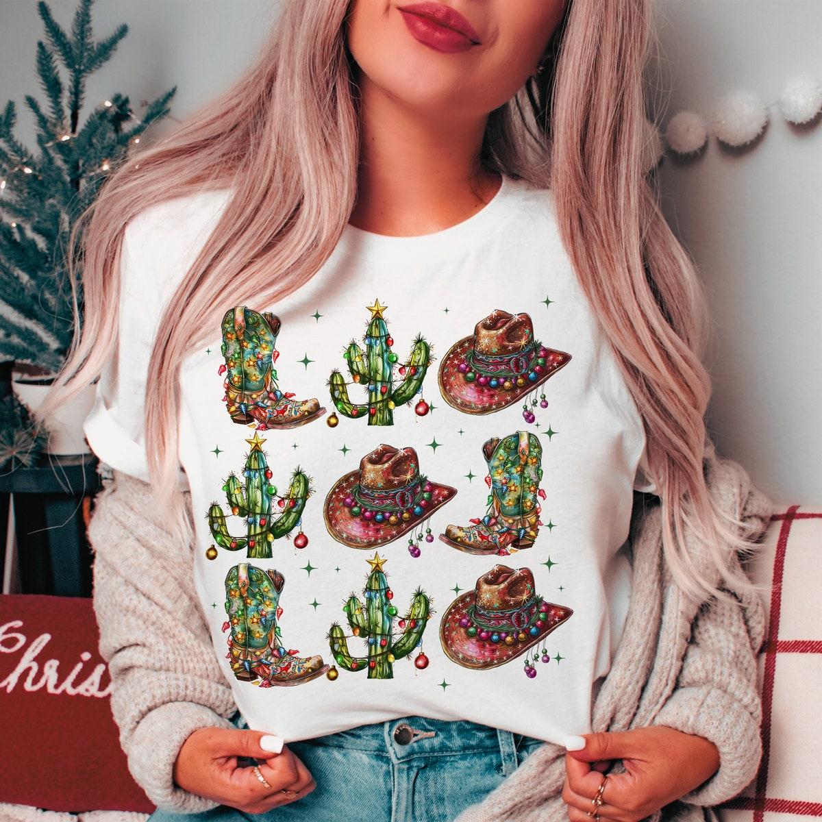 Howdy Chrsitmas Christmas Season Sweatshirts 3