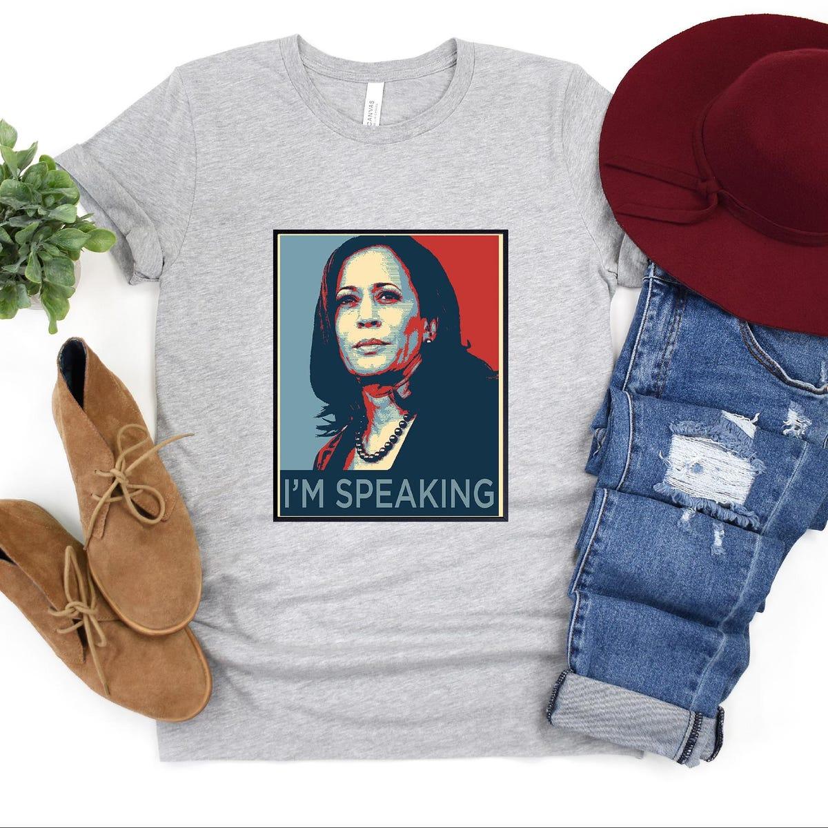 I'm Speaking Kamala Harris President Shirt 5