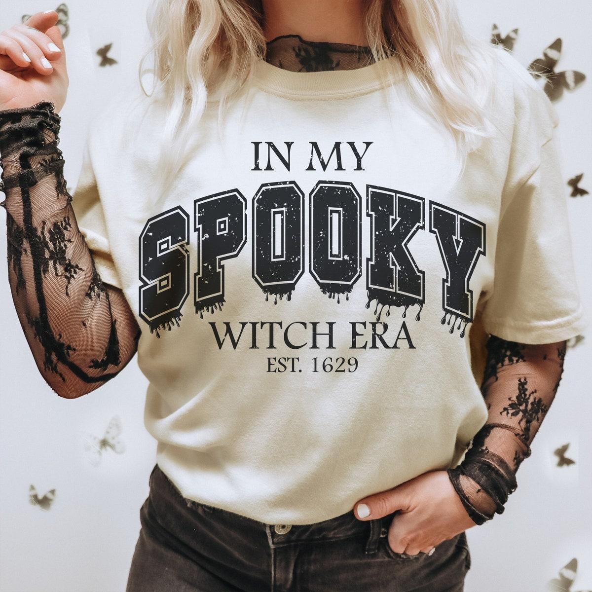 In My Spooky Witch Era Halloween Vibes Shirt 1