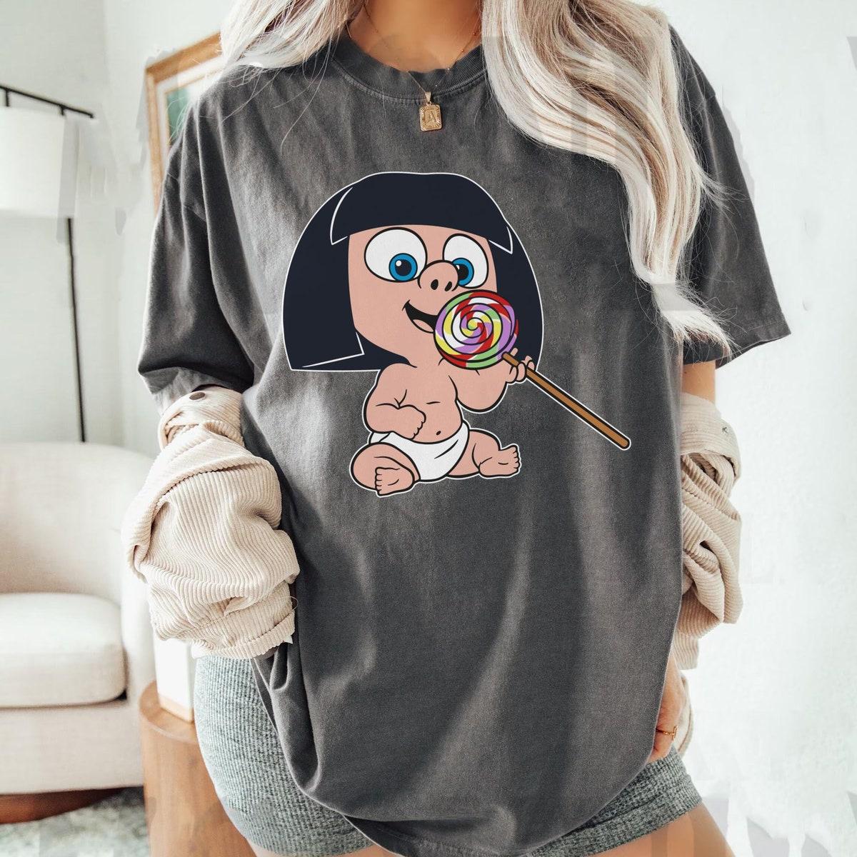 Jack jack With Candy Edna Mode Costume Shirt 3