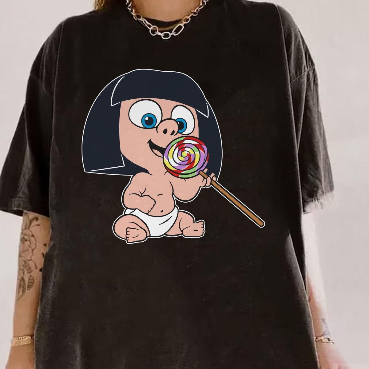 Jack jack With Candy Edna Mode Costume Shirt 4