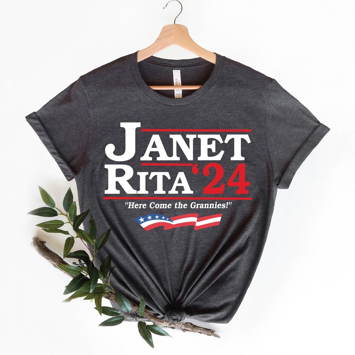 Janet And Rita For President 2024 Here Come The Grannies Shirt 3