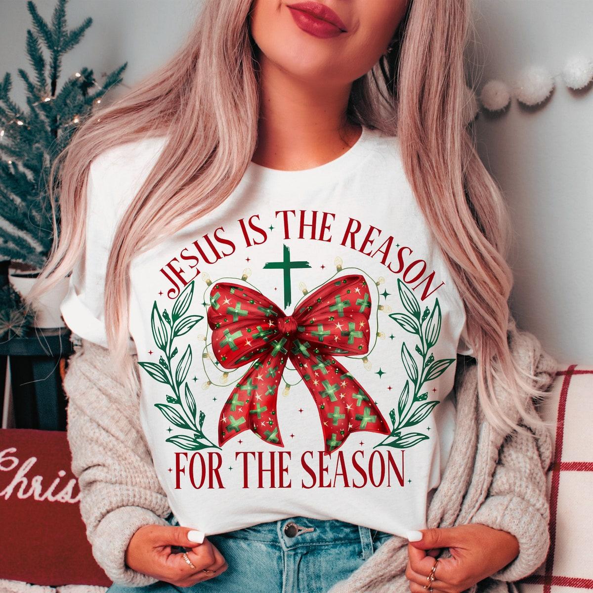 Jesus Is The Reason For The Season Sweatshirts 3