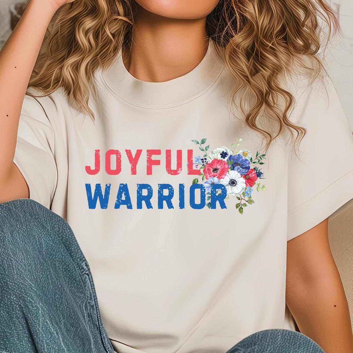 Joyful Warrior Kamala Harris 2024 Us Election President Shirt 1