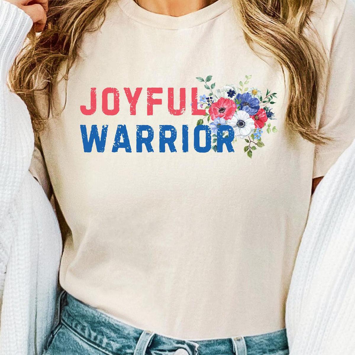 Joyful Warrior Kamala Harris 2024 Us Election President Shirt 2