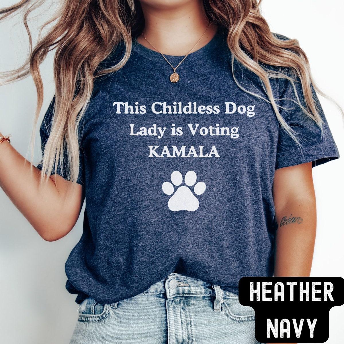 Kamala Dog Lady Kamala Harris Shirt 1