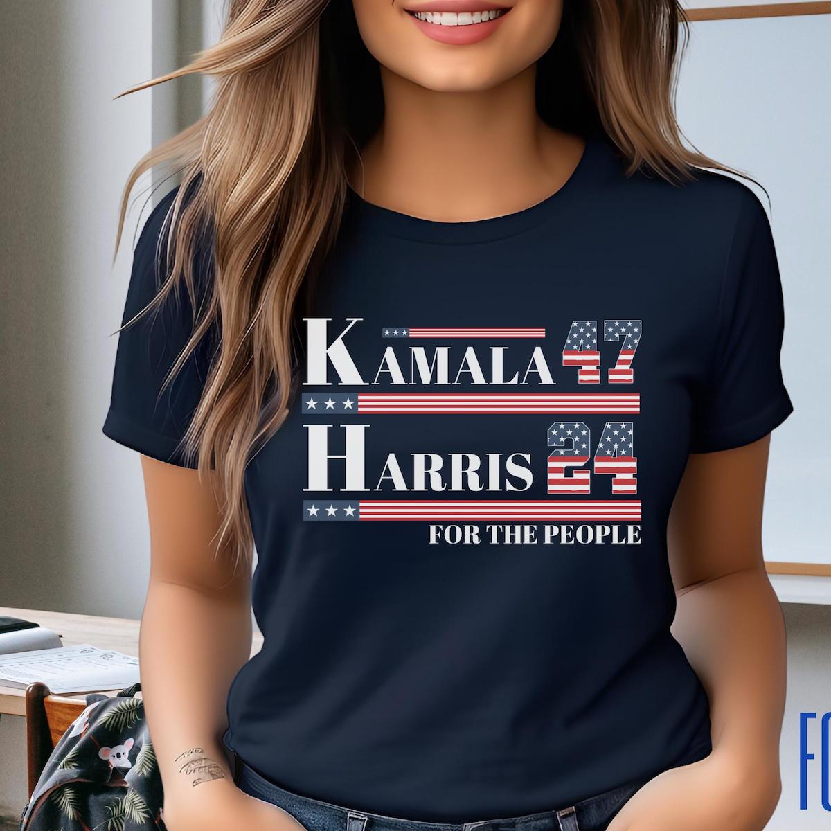 Kamala Harris 24 For The People President 2024 Shirt 1