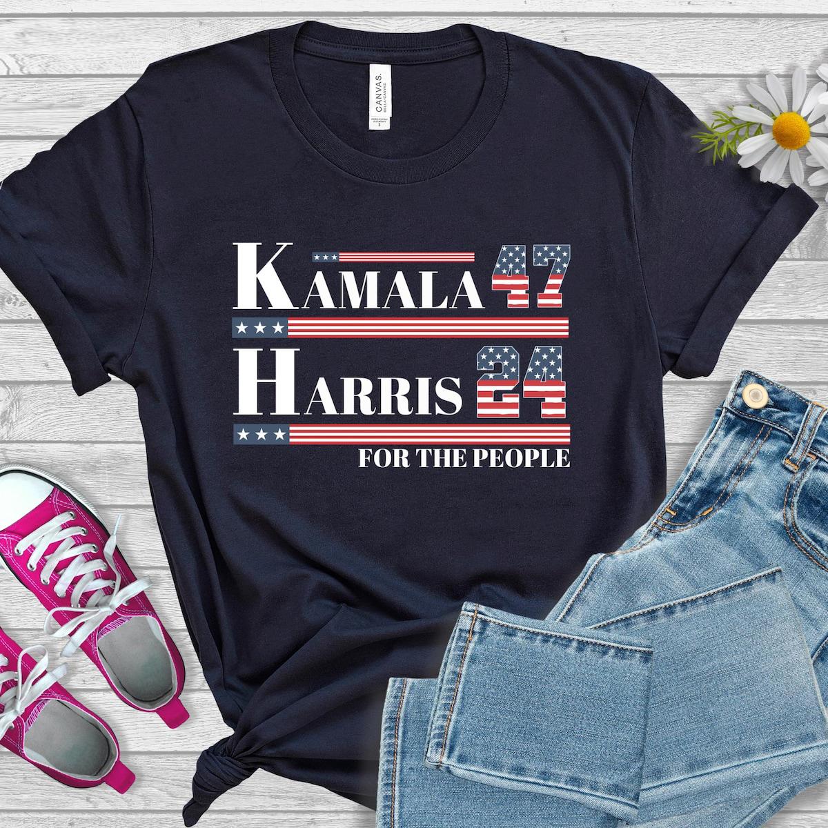 Kamala Harris 24 For The People President 2024 Shirt 3